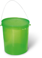 zebco bait container worm box l h 120mm green