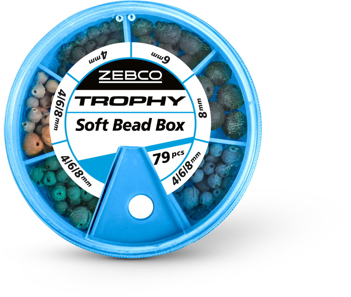 zebco bead box soft mixed 89 pcs