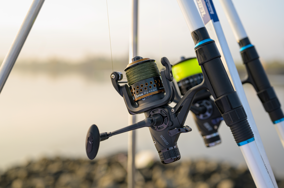 zebco cursus runner model 4000 bb 5 200m 028mm drag f 5kg