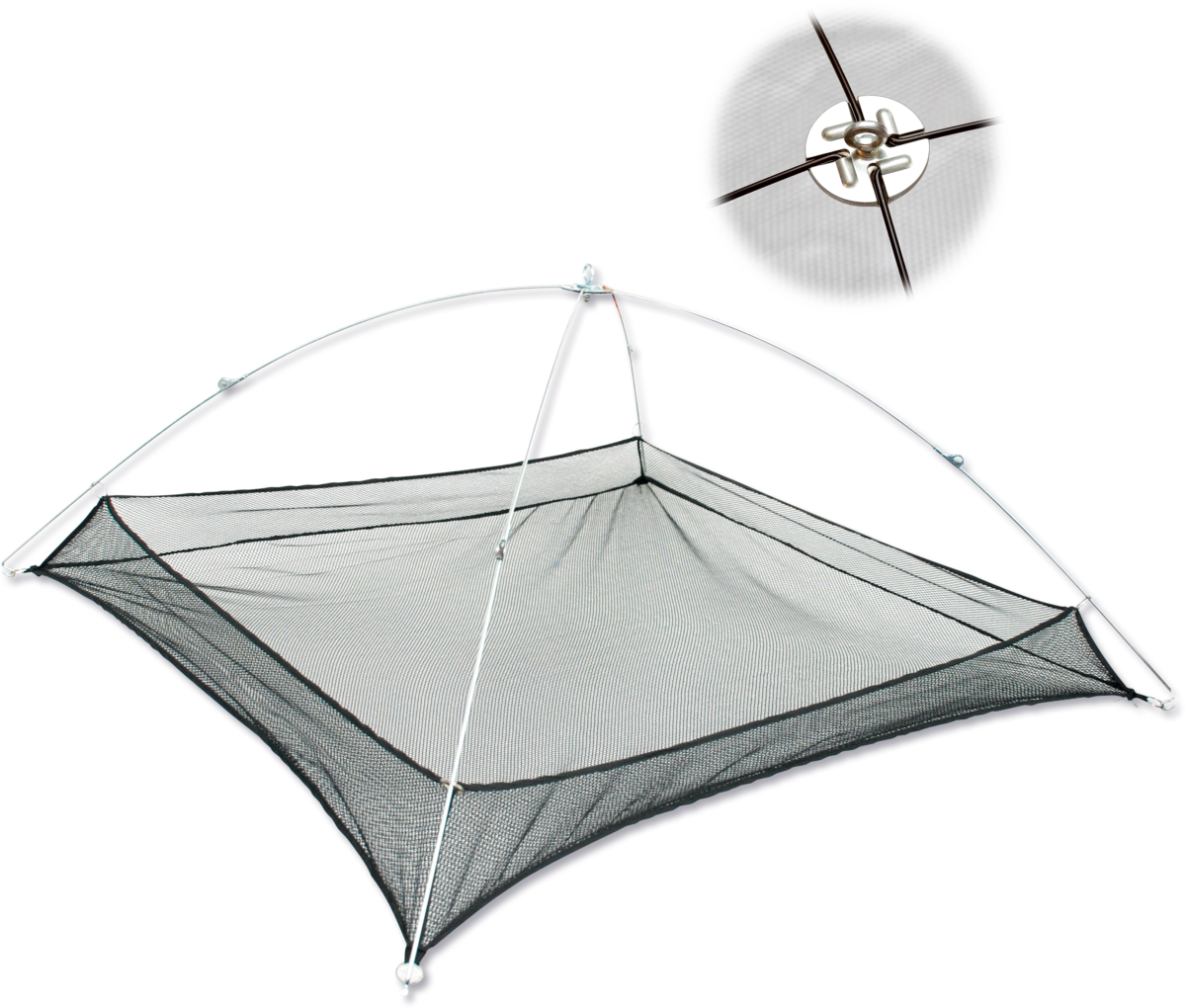 zebco l 100cm umbrella style livebait net w 100cm