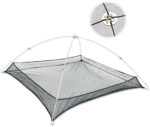 zebco l 100cm umbrella style livebait net w 100cm