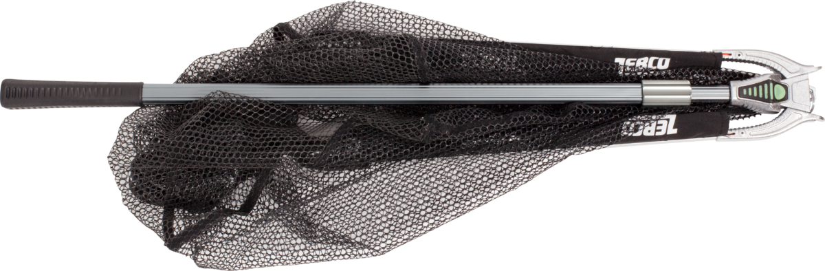 zebco l 250m metal power landing net w 60cm h 60cm 6x6mm 2