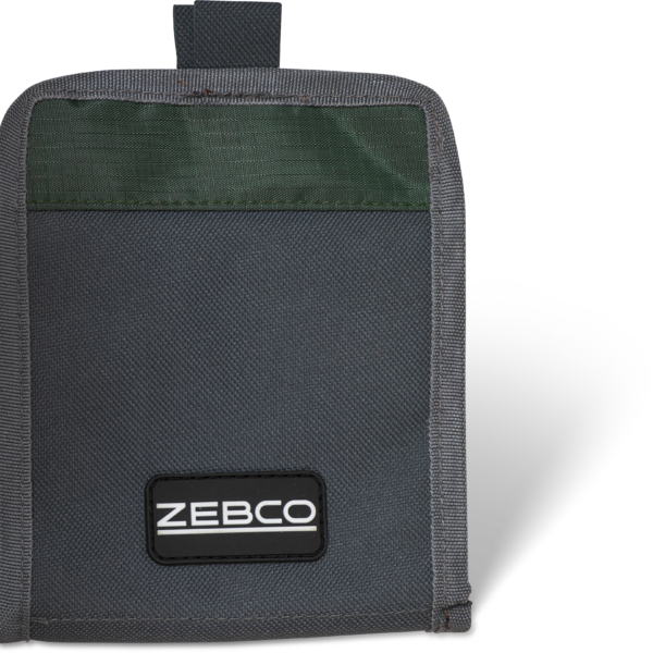 zebco rig wallet l 15cm w 12cm h 16cm green grey 55g