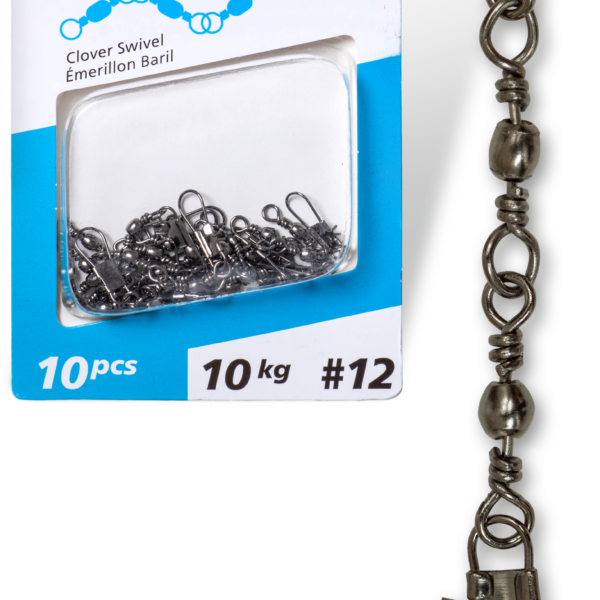 Zebco S 12 L 52mm Trophy Treble Swivel 10kg 10 pcs » Fish.bg | Хвани повече с Fish.bg