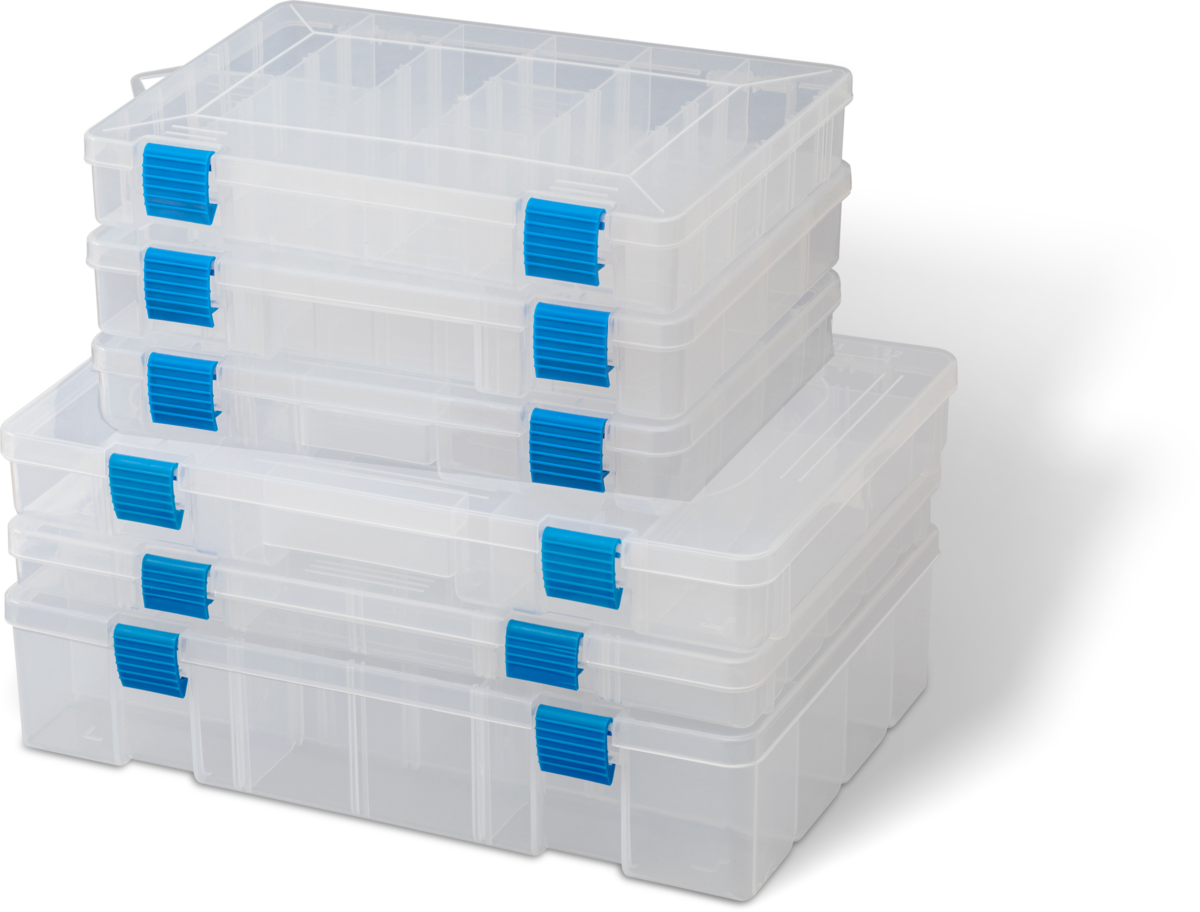 zebco trophy box l1 l 36cm w 225cm h 5cm transparent