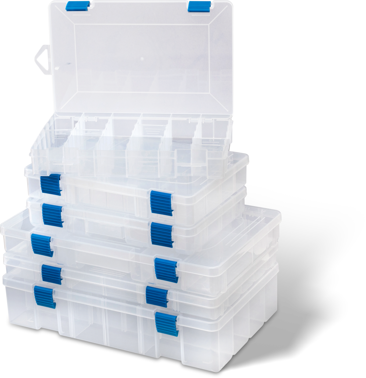 zebco trophy box m2 l 28cm w 19cm h 45cm transparent