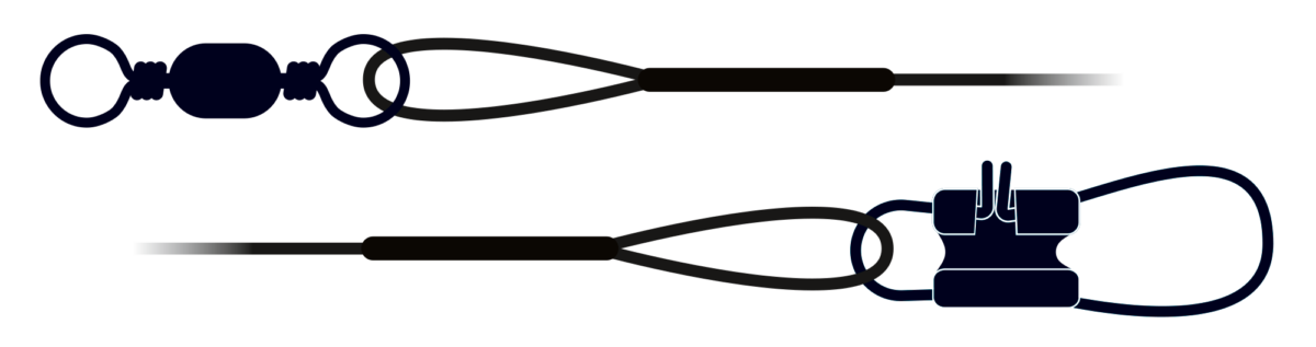 zebco trophy steel trace 1x7   standard l 50cm 15kg 2 pcs