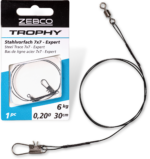 zebco trophy steel trace 7x7   expert l 30cm 15kg 1 pcs