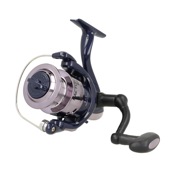 Zeox Reel Factor 3BB FD303 Navy/Silver » Fish.bg | Хвани повече с Fish.bg