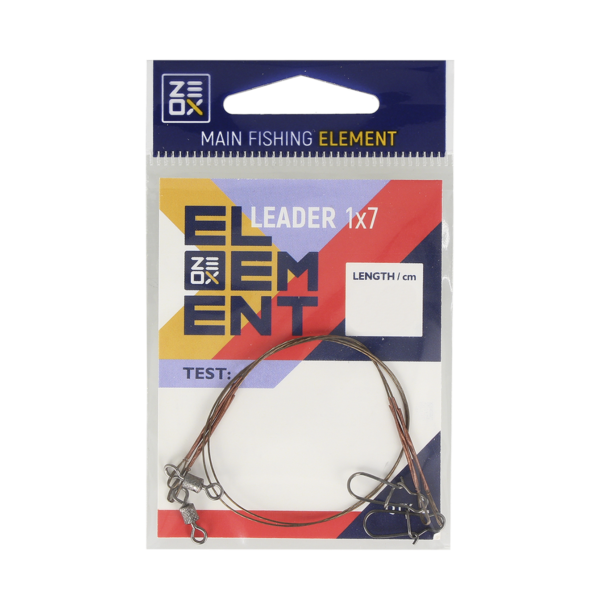 Zeox Leader 1x7 25cm 15kg(2pcs) » Fish.bg | Хвани повече с Fish.bg