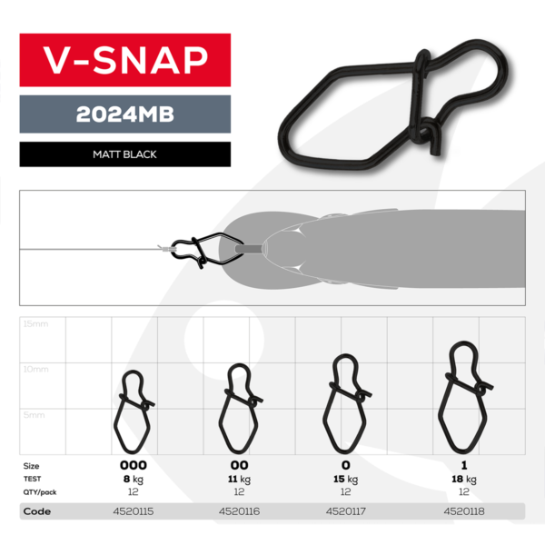 Golden Catch V-Snap 2024MB №000(12psc) » Fish.bg | Хвани повече с Fish.bg