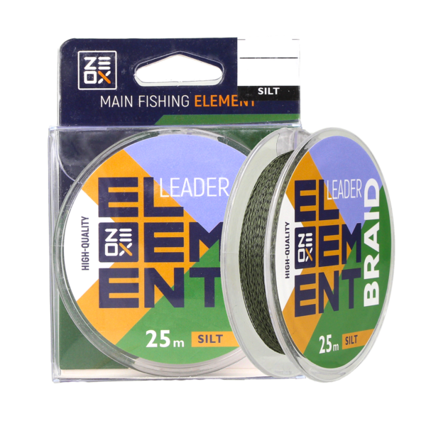 Zeox Leader Braid Element 25m Silt 0.18mm » Fish.bg | Хвани повече с Fish.bg