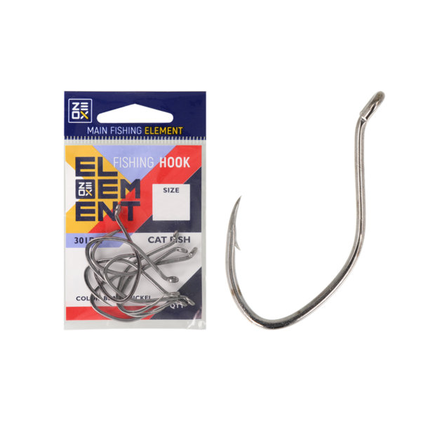 Zeox Hook Catfish 301BN №4/0(6pcs) » Fish.bg | Хвани повече с Fish.bg