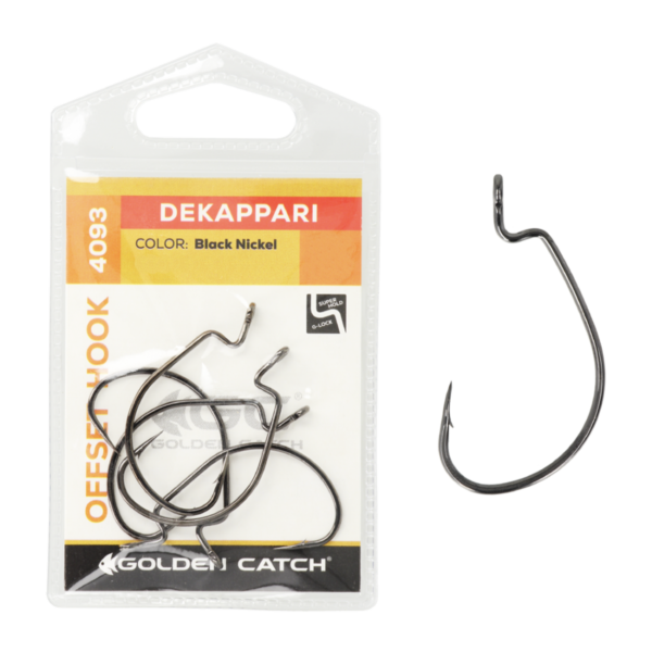 Golden Catch Offset Hook Dekappari 4093BN №2/0(4pcs) » Fish.bg | Хвани повече с Fish.bg