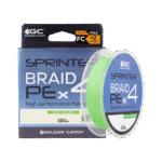 Golden Catch Braided Line Sprinter PE X4 150m Lime Green #0.6 » Fish.bg | Хвани повече с Fish.bg