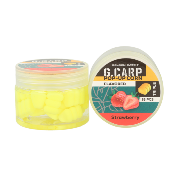 Golden Catch Pop-Up Flavored Triple Corn In Dip(18pcs)Strawberry » Fish.bg | Хвани повече с Fish.bg