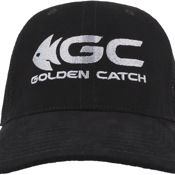 Golden Catch Cap Trucker With Mesh Black » Fish.bg | Хвани повече с Fish.bg