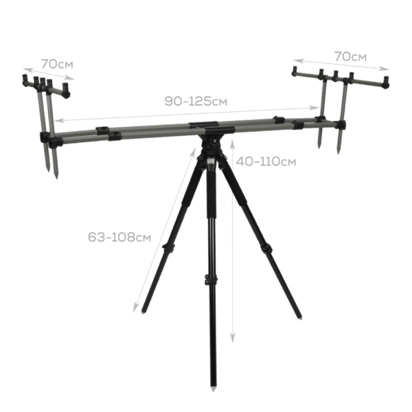 Golden Catch Rod Pod Super Strong 3/4 » Fish.bg | Хвани повече с Fish.bg