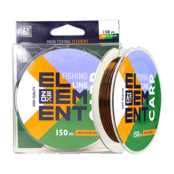 Zeox Nylon Line Element Carp 150m Multicolor 0.350mm » Fish.bg | Хвани повече с Fish.bg