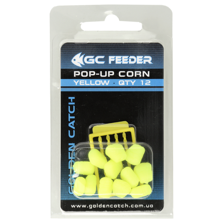 Golden Catch Pop-Up Corn (12pcs)Yellow » Fish.bg | Хвани повече с Fish.bg