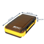 Golden Catch Reversible Worm Case RWC-1710 » Fish.bg | Хвани повече с Fish.bg