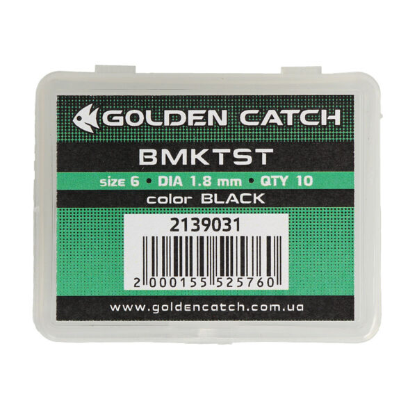 Golden Catch Top Guide BMKTST 5-1.8mm Black(10pcs) » Fish.bg | Хвани повече с Fish.bg