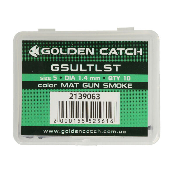 Golden Catch Top Guide GSULTLST 5-2.0mm Gun Smoke(10pcs) » Fish.bg | Хвани повече с Fish.bg