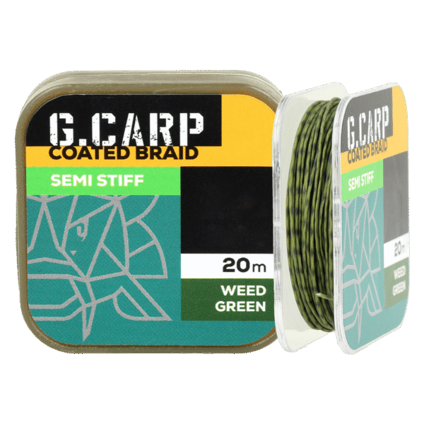 Golden Catch G.Carp Coated Braid Semi Stiff 20m 15lb Weed Green » Fish.bg | Хвани повече с Fish.bg
