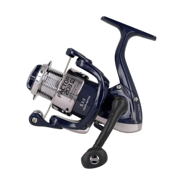 Zeox Reel Factor 3BB FD203 Navy/Silver » Fish.bg | Хвани повече с Fish.bg