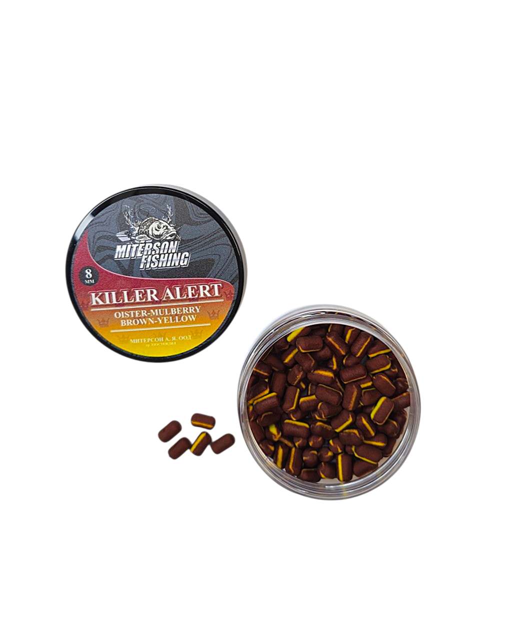 Miterson Premium WAFTERS 8mm KILLER ALERT OISTER-MULBERRY BROWN-YELLOW » Fish.bg | Хвани повече с Fish.bg Miterson Premium WAFTERS 8mm KILLER ALERT OISTER-MULBERRY BROWN-YELLOW » Fish.bg | Хвани повече с Fish.bg