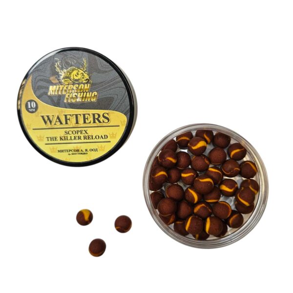 Miterson Premium WAFTERS 10MM SCOPEX THE KILLER RELOAD » Fish.bg | Хвани повече с Fish.bg