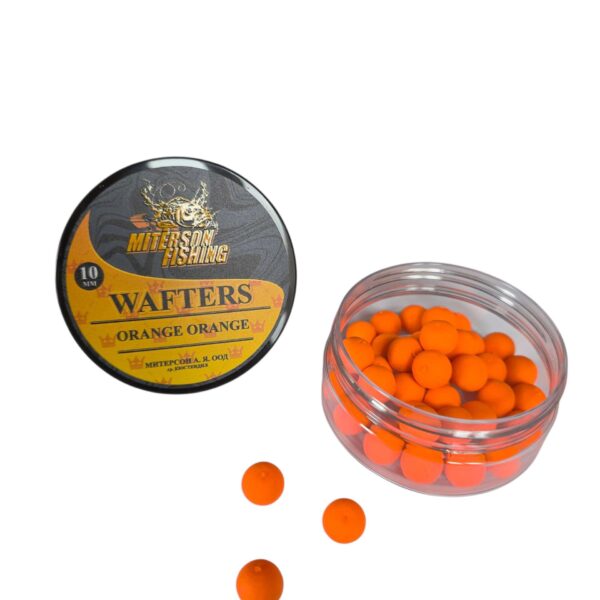 Miterson Premium WAFTERS 10MM ORANGE ORANGE » Fish.bg | Хвани повече с Fish.bg