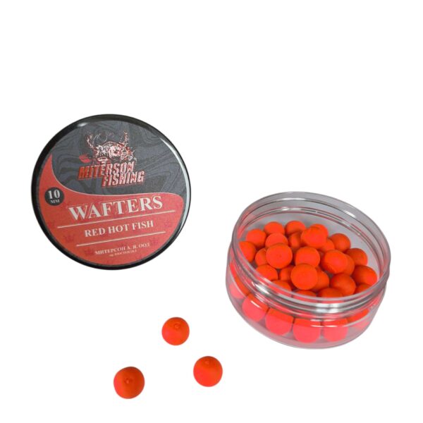 Miterson Premium WAFTERS 10MM RED HOT FISH » Fish.bg | Хвани повече с Fish.bg