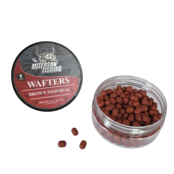Miterson Premium WAFTERS 8MM WHITE GARLIC » Fish.bg | Хвани повече с Fish.bg