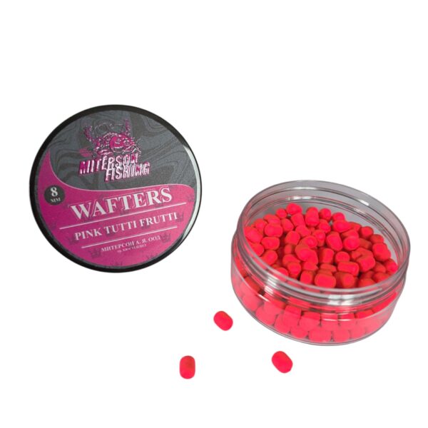 Miterson Premium WAFTERS 8MM WHITE GARLIC » Fish.bg | Хвани повече с Fish.bg