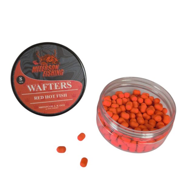 Miterson Premium WAFTERS 8MM WHITE GARLIC » Fish.bg | Хвани повече с Fish.bg