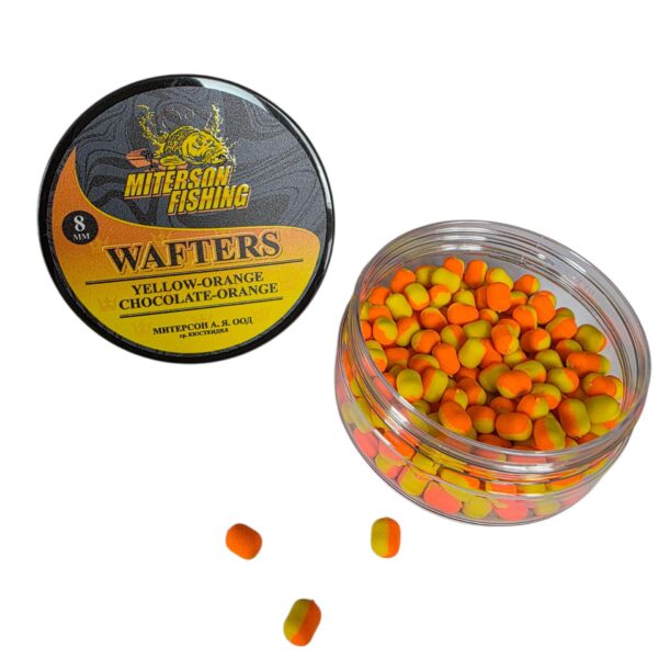 Miterson Premium WAFTERS 8MM WHITE GARLIC » Fish.bg | Хвани повече с Fish.bg