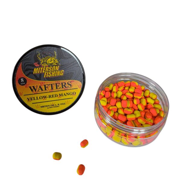 Miterson Premium WAFTERS 8MM WHITE GARLIC » Fish.bg | Хвани повече с Fish.bg