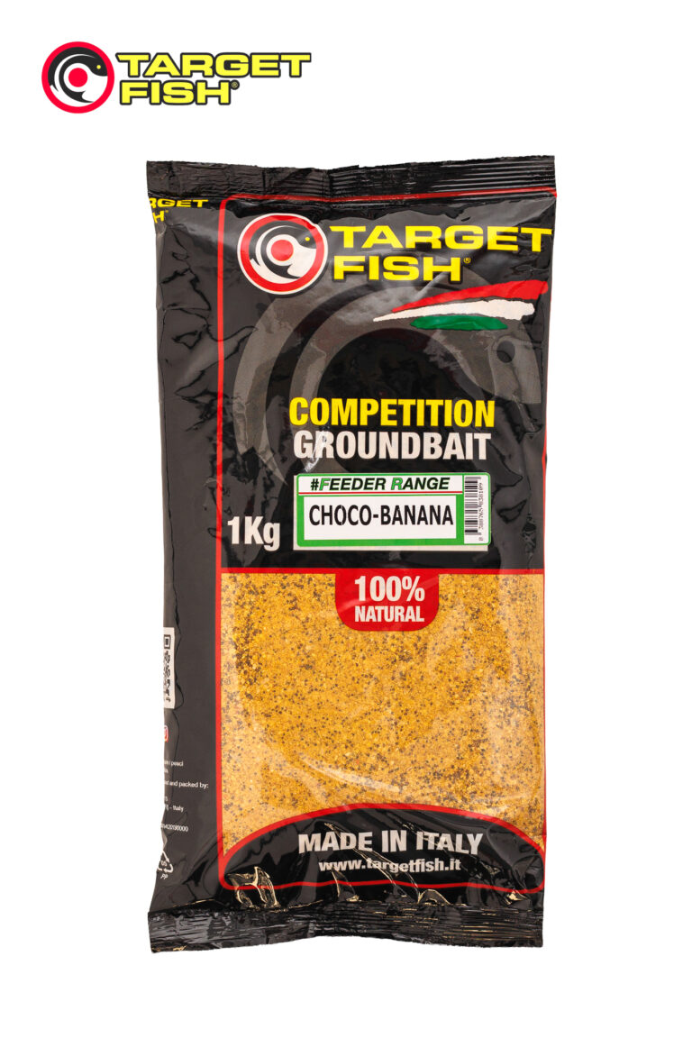 Захранка TARGET FISH - Feeder Choco-Banana - 1kg » Fish.bg | Хвани повече с Fish.bg